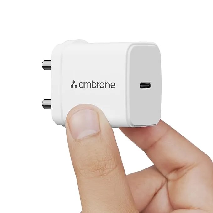 Ambrane Mobile Charger 25W Charge 25 White