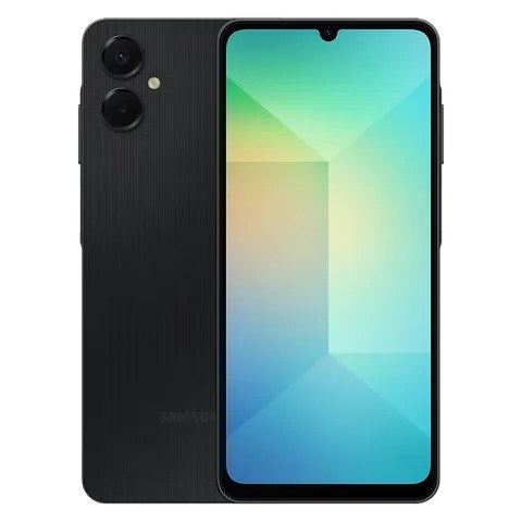 Samsung Android Smartphone A06 5G (4GB RAM, 64GB Storage/ROM)A066BD Black