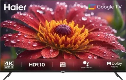 Haier HD LED TV 80 cm (32 inches) Android H32K82FX Black