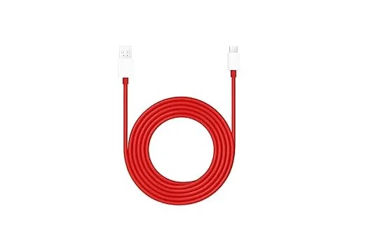 OnePlus Data Cable USB-A to Type-C Cable 10A 1M DL129 Red IN