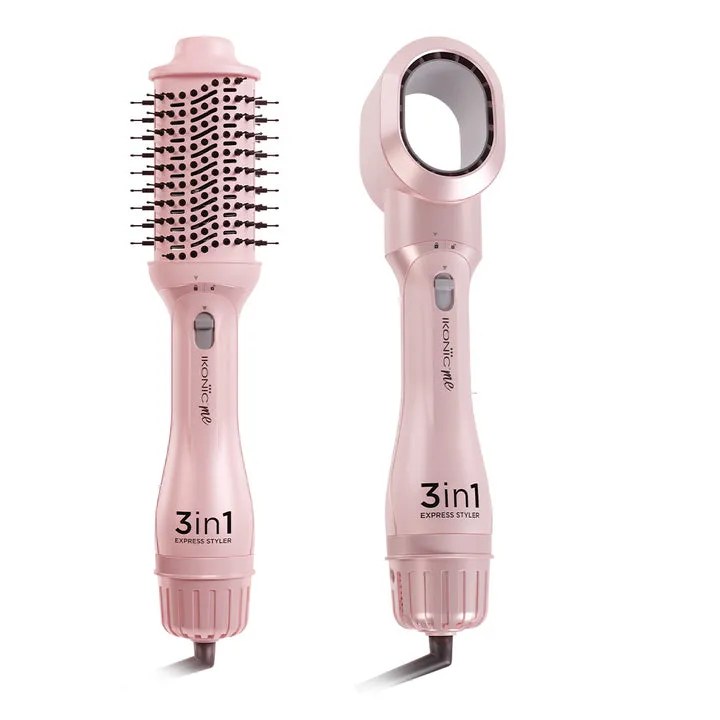 Ikonic Hair Multi Styler 3 IN 1 Express Styler Ikonic Me Pink