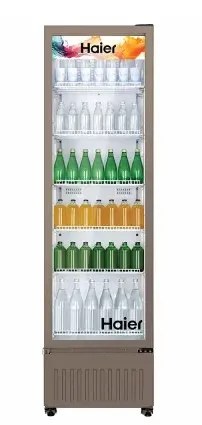 Haier Display Cooler 445 Litres 5 Star Glass Door HVC-505GT5