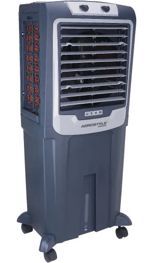 Usha Tower Cooler 60 Litres Honeycomb Pads Aerostyle Breeze 60ASBT3F