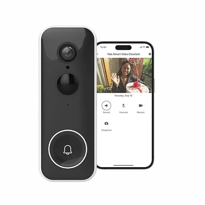 Yale Video Door Bell SV-VDB-1A-W