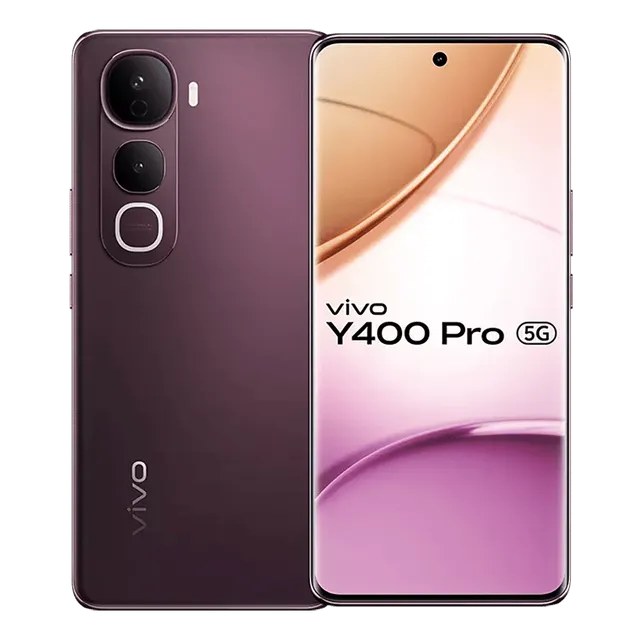 Vivo Android Smartphone Y400 Pro 5G (8GB RAM, 128GB Storage/ROM) V2439 Nebula Purple