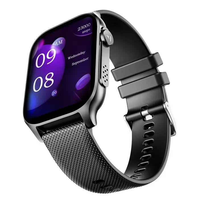 Boat Smart Watch 1.96 AMOLED Display Ultima Ember BOLD BLACK