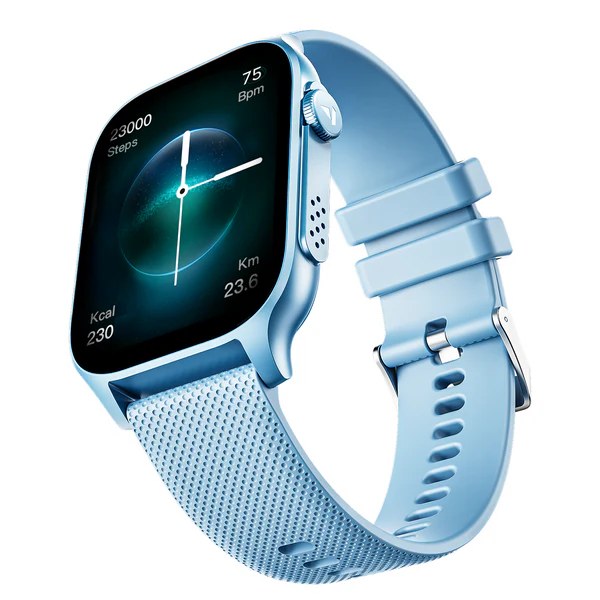 Boat Smart Watch 1.96" AMOLED Display Ultima Ember MIST BLUE