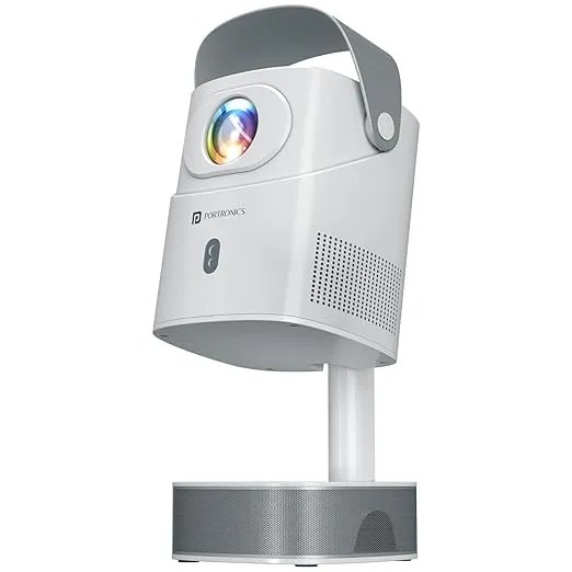 Portronics Projector 6000 Lumens Smart LED Projector POR 2314 Beem 550