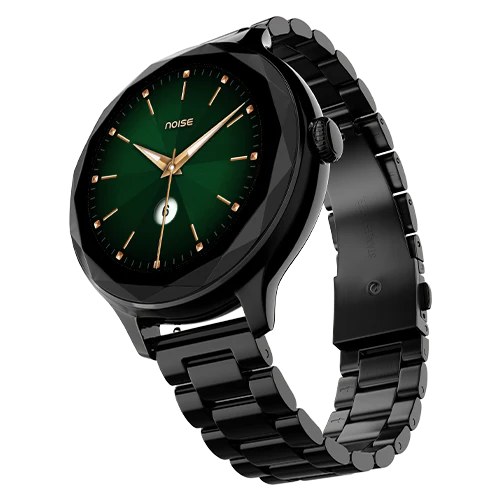 Noise Smart Watch 1.1 AMOLED Display AI Voice Assistance NoiseFit Grace Jet Black