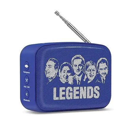 Saregama Bluetooth Speaker Carvaan Mini 2.0 Regal Blue (Old MRP 2690)