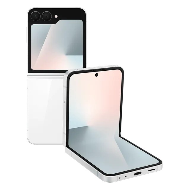 Samsung Android Smartphone Galaxy Z Flip 7 FE 5G (8GB RAM, 128GB Storage/ROM) F761BA White