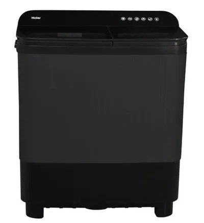 Haier Semi Automatic Washing Machine 7.5 Kg 5 Star HTW75-178BBK Black