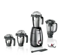 Bosch Mixer Grinder 1000 Watts 4 Jar TrueMixx Pro MGM8842GIN Grey