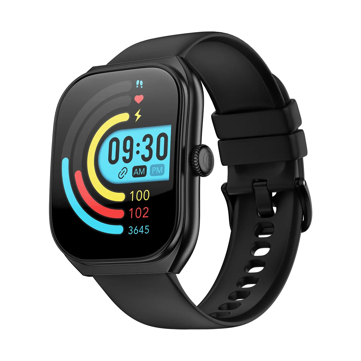 Noise Smart Watch Colorfit Icon Arc JET BLACK