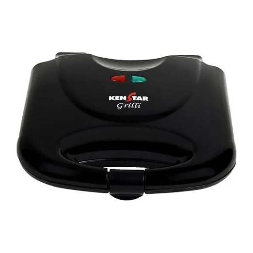 Kenstar Sandwich Maker 750 Watts 2 Slice Ezy Grilli KGMEZG02KPFR0-DSS Black