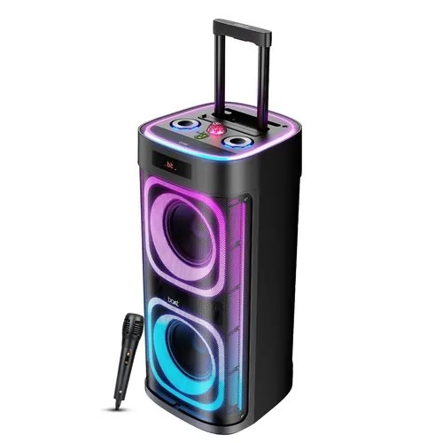 Boat Amplified Speaker 300 watt HA0187 Party Pal 700 Premium Black