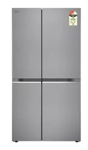 LG Side By Side Refrigerator 650 Litres Convertible 3 Star GL-B257HPZ3 Shiny Steel