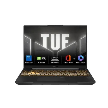 Asus Gaming Laptop Intel Core5,16GB,512GB,Win11,MSO,4050 6GB 2025 TUF F16 FX677VU-RL055WS Mecha Gray
