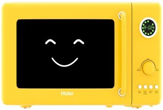 Haier Solo Microwave Oven 20 Litres HIL20V1MYPD Yellow