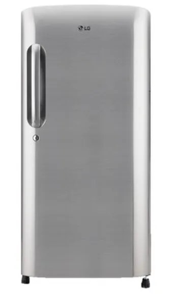 LG Single Door Refrigerator 185 Litres 3 Star GLD1936YAPZ Shiny Steel