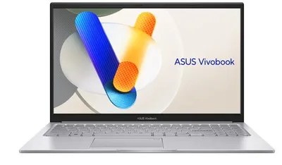 Asus Windows Laptop INTEL CORE 5 120U ,16GBDDR5,512SSD,WIN11, MSO24,15.6FHD Vivobook 15 X1504VAP-BQ1541WS Cool Silver