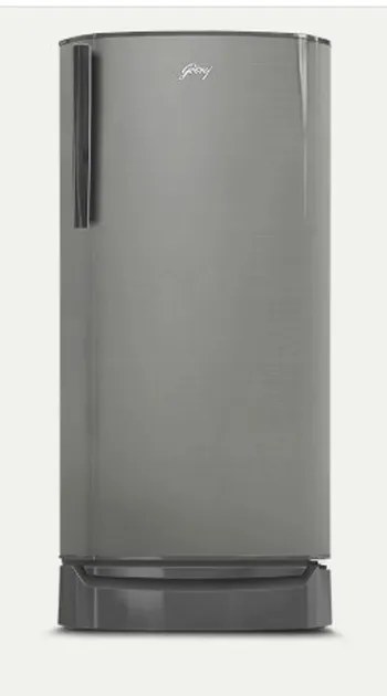 Godrej Single Door Refrigerator 183 Litres 2 Star RD ERIOPLS 205BN THF ST GL Steel Glow