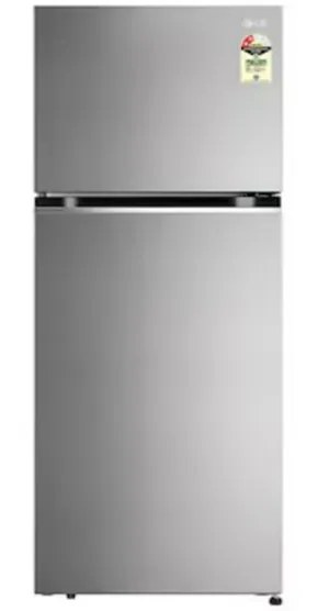 LG Double Door Refrigerator 322 Litres Convertible 2 Star Inverter GLT3226SNPZ Shiny Steel
