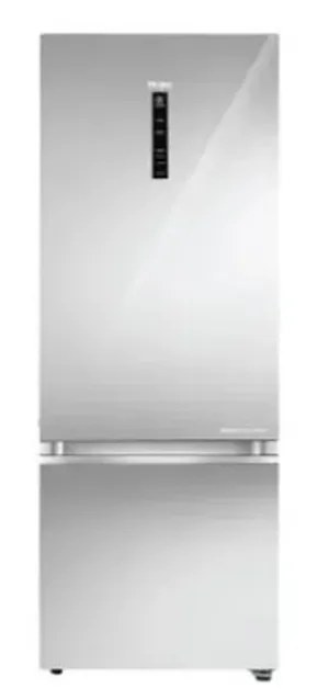 Haier Bottom Freezer Refrigerator 355 Litres Convertible 2 Star Inverter HRB-4052PMGA-P Mirror Glass