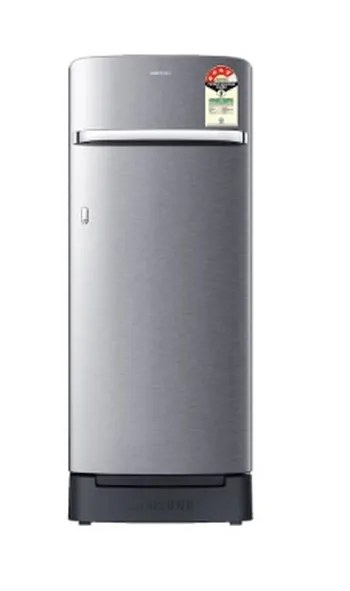Samsung Single Door Refrigerator 215 Litres 4 Star Inverter BD RR23H2H34S8 Elegant Inox