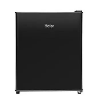 Haier Mini Refrigerator 50 Litres 2 Star HRD-752KSA Black Steel
