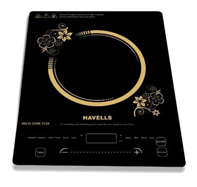 Havells Induction Cooker 2000 Watts Insta Cook TC20 Black