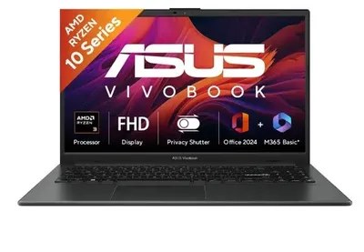 Asus Windows Laptop AMD Ryzen 5 40,16GB DDR5, 512GB Win11,MSO24, 15.6 Vivobook E1504FA-BQ2116WS Mixed Black