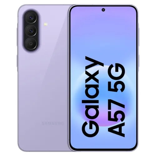 Samsung Android Smartphone A57 5G (8GB RAM, 256GB Storage/ROM) A576BF Awesome Lilac