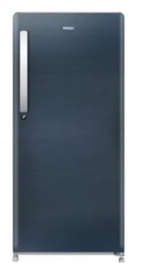Haier Single Door Refrigerator 215 Litres 2 Star Inverter HRD-2362BUSA-N Ultramarine Steel