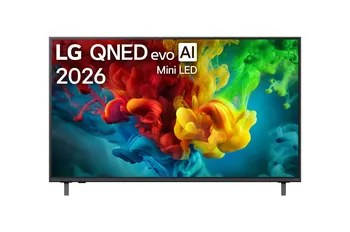 LG 4K Ultra HD TV 139 cm (55 inches) QNED Mini LED 55QNED82BXA Black