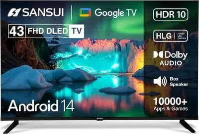 Sansui Full HD LED TV 109 cm (43 inches) JSWD43CSFHD Black
