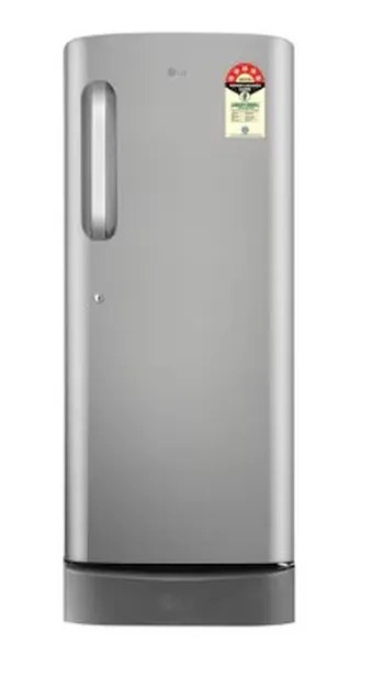 LG Single Door Refrigerator 224 Litres 5 Star Inverter BD GLD2356ZAPZ Shiny Steel