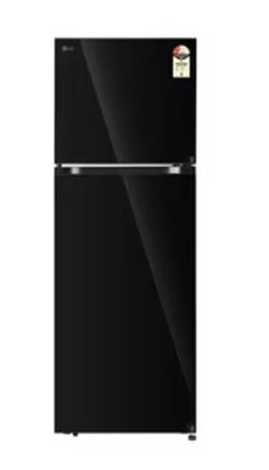 LG Double Door Refrigerator 398 Litres Convertible 2 Star Inverter GLT4026SNBM Black Mirror