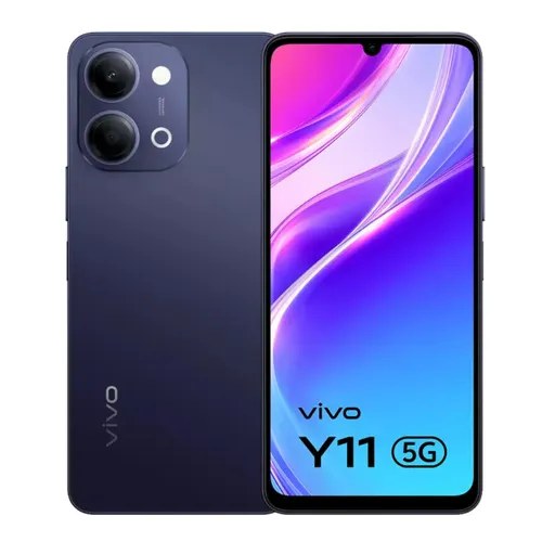Vivo Android Smartphone Y11 5G (4GB RAM, 64GB Storage/ROM) V2575 Mystic Blue